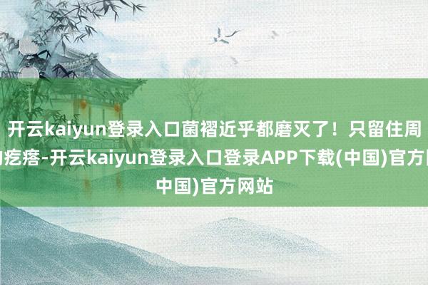 开云kaiyun登录入口菌褶近乎都磨灭了！只留住周身的疙瘩-开云kaiyun登录入口登录APP下载(中国)官方网站